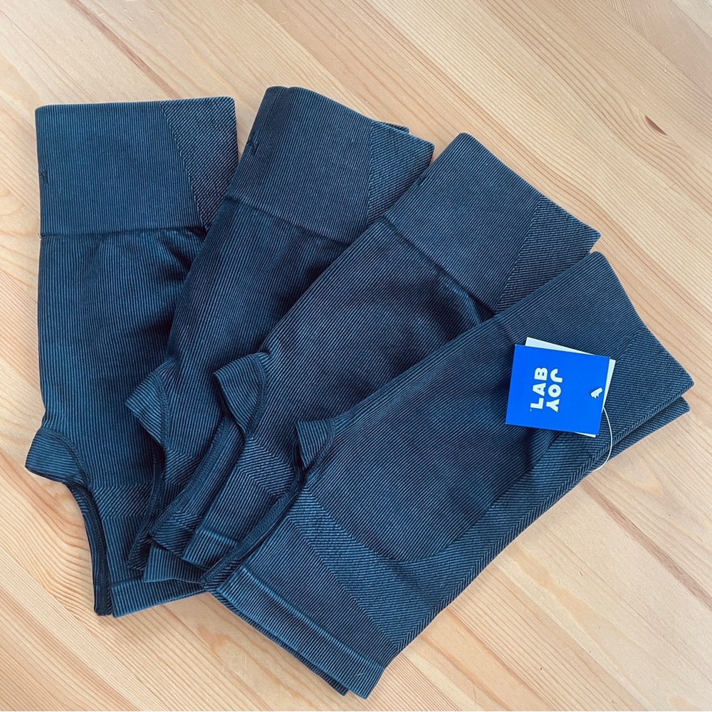 JoyLab Black/Gray Biker Shorts Bundle